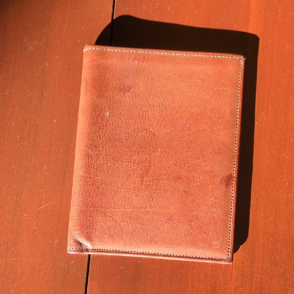 Vintage Coach Passport Travel Wallet